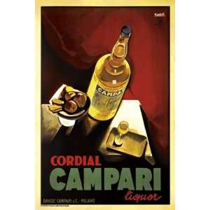  Cordial Campari by Marcello Nizzoli   20 1/2 x 14 1/2 