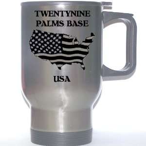 US Flag   Twentynine Palms Base, California (CA) Stainless Steel Mug