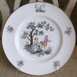 Royal Worcester WATTEAU Bone China Luncheon Plate/s  