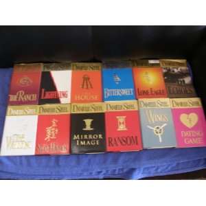  12 book HC set by Danielle Steel (Lone Eagle, Echoes,Wings 