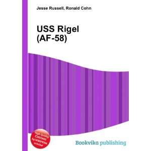 USS Rigel (AF 58) Ronald Cohn Jesse Russell  Books