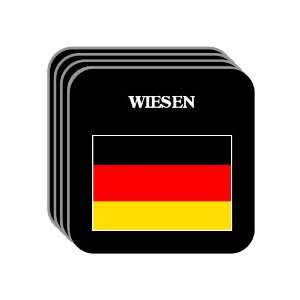  Germany   WIESEN Set of 4 Mini Mousepad Coasters 