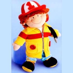    Russ Ladders the Firefighter Dress Me Plush Doll Toys & Games