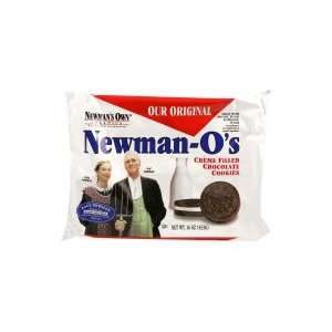 Newmans Own Organics, Newman Os Creme Filled Chocolate Cookies, 16 
