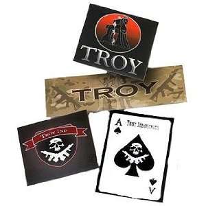  New   Troy Industries Sticker Collection   SSTI BUN 000T 