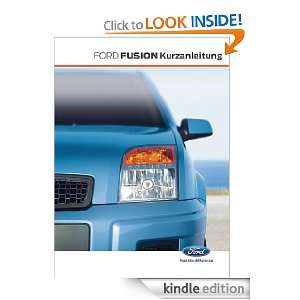  Ford Fusion Kurzanleitung (Europe) (German Edition) eBook Ford 