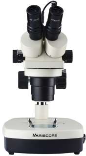 New Trinocular 8x 40x Stereo Zoom Microscope Lights  