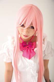 New Pretty Long Straight luka Pink Fashion Cosplay Party Wig MA11 