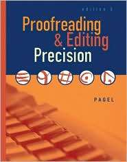 Proofreading and Editing Precision (with CD ROM), (0538442484), Larry 