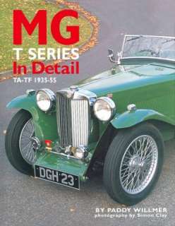 MG T Series in Detail TA TF 1935 1955