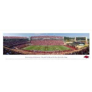  Professionally FRAMED UNIVERSITY OF ARKANSAS Panorama 