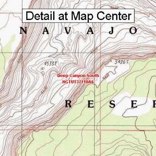   Map   Deep Canyon South, Utah (Folded/Waterproof)