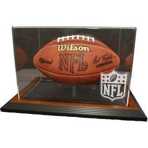  NFL Logo Gear Zenith Football Display   Brown Sports 