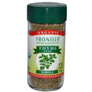 Frontier Thyme Leaf Whole CERTIFIED Grocery & Gourmet Food