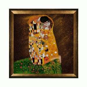  Art Reproduction Oil Painting   Klimt Paintings The Kiss 
