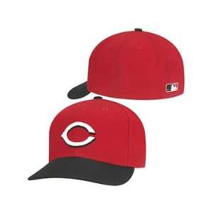 Cincinnati Reds (Home) Authentic MLB On Field Exact Fit Baseball Cap 