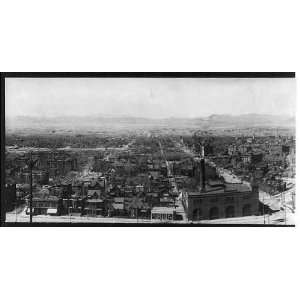  Panorama of Denver Colorado,CO,left section,c1898