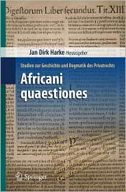 Africani quaestiones Studien zur Geschichte und Dogmatik des 