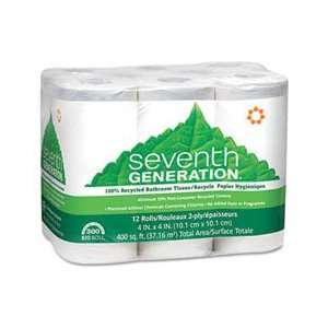  13733   100% Recycled Bathroom Tissues   12 Rolls per Pack 