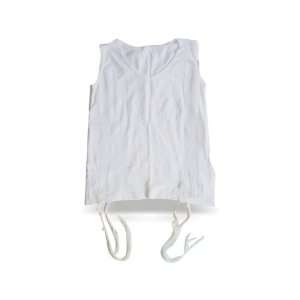  Size 16 White T Shirt Tzitzit Vest Set 