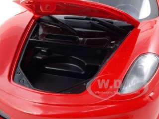   car model of Ferrari 430 Scuderia Red die cast car by Hotwheels