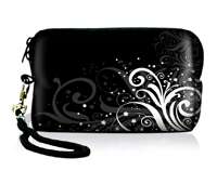 Butterfly Digital Camera Case Bag Pouch+Strap for Nikon S3000 S4000 