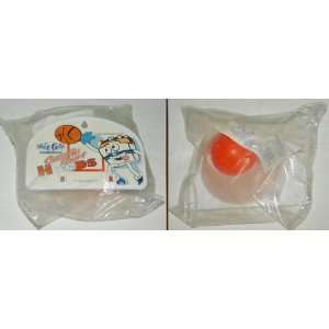 White Castle Kids Meal Toy   CASTLE COURT HOOPS (Basketball Toy 