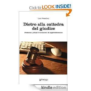 Dietro Alla Cattedra Del Giudice (Studi e ricerche) (Italian Edition)