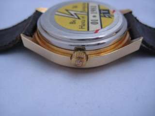 NOS NEW VINTAGE TISSOT GOLD PLATED SWISS WATCH 1980S  