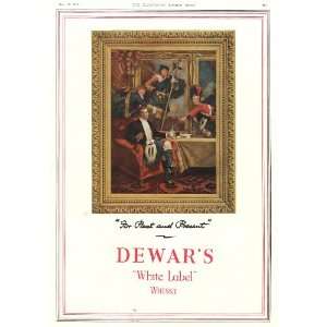  Dewars White Label Whisky (For Past and Present) 1931 Art 