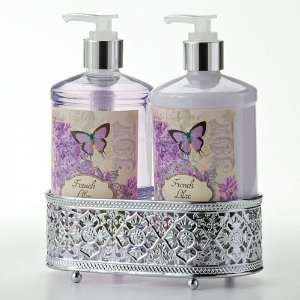  Lila Grace French Lilac Hand Soap and Hand Lotion Fancy 