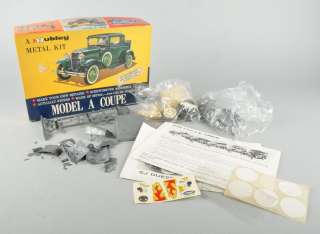 Vintage Hubley Model A Coupe Metal Model Car Kit No. 4861 NIB  