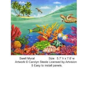   Destinations by the Shore Swell Mural 14474049