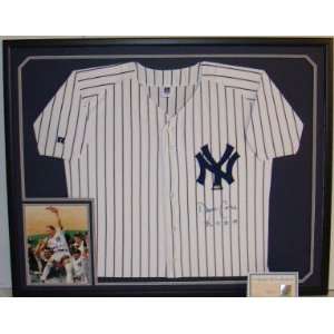  NEW David Cone SIGNED Framed Jersey YANKEES STEINER 