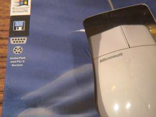 Microsoft Mouse Version 2.0 Windows 95 3.1 Serial PS/2 1996 Vintage 