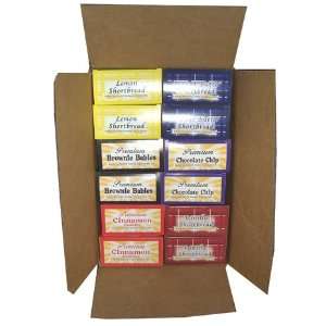 Boxed Cookie Variety Case  made without wheat or gluten  (12 Pack 