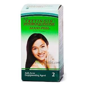 Maxi Peel Tretinoin Hydroquinone (Anti Acne Depigmenting Agent2) 60ml 