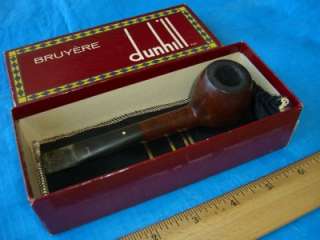 Vintage Dunhill Bruyere Root Briar K Pipe in Original Box  