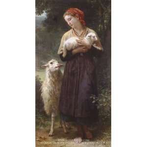  The Newborn Lamb (Lagneau nouveau ne)