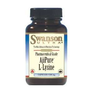  AjiPure L Lysine, Pharmaceutical Grade 500 mg 90 Caps by 