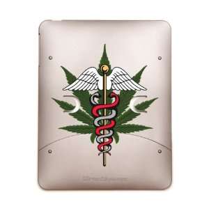   in 1 Case Metal Bronze Medical Marijuana Symbol 