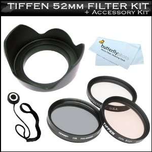  Filter Kit For Nikon 18 55mm f/3.5 5.6G AF S DX VR Nikkor Zoom Lens 