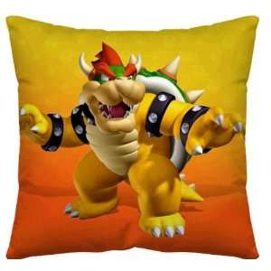 Super Mario Bowser Pillow approx 14 