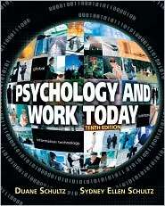  Work Today, (0205683584), Duane Schultz, Textbooks   