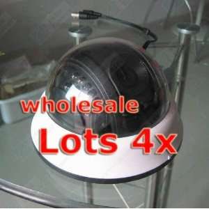   white sony ir color cctv security dome ccd camera s60