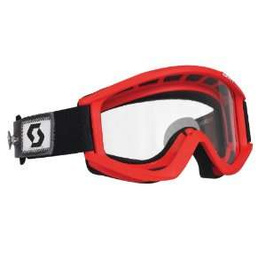  Scott Recoil Speed Strap Red Snowmobile Goggles 