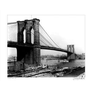  Merlis Collection   Brooklyn Bridge, New York, 1905 Giclee 
