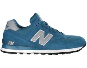 New Balance 574 Silver/Blue Mens Classic Shoes ML574SB  