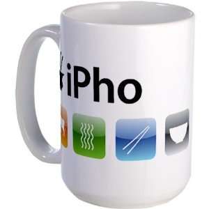  iPho Funny Large Mug by  