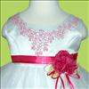 FD44B Wedding/Party Pageant flower Girls dress 4 5YRS  